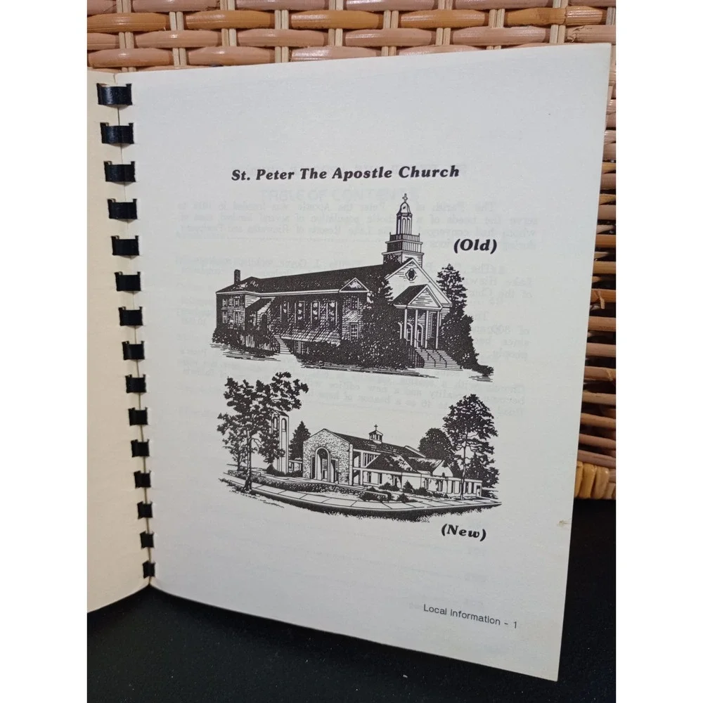 St. Peter The Apostle Church Cookbook Parsippany, New Jersey Vintage Recipes‎